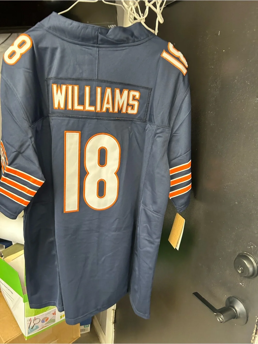 Nike Men’s Navy Blue Chicago Bears Caleb Wilson Jersey